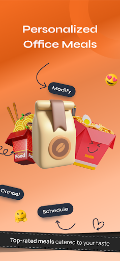 Android application ZingMeals - Office Edition screenshort