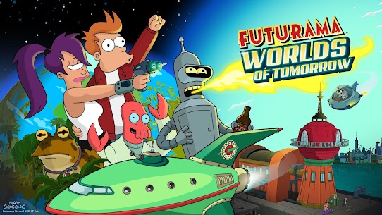 Futurama: Worlds of Tomorrow MOD (Free Shopping)-Atualizado Em 2022 1