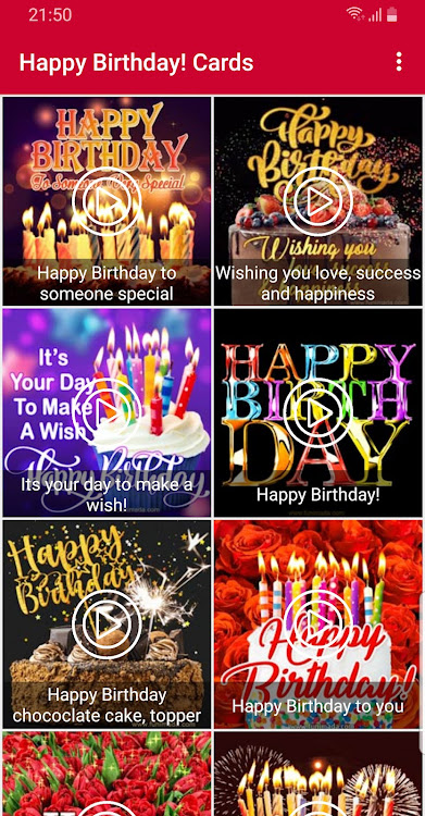 Happy birthday cards & GIF - 2.3.7 - (Android)