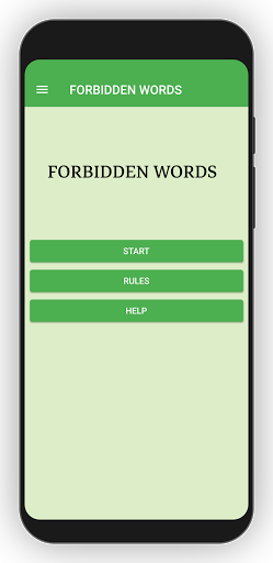 Forbidden words - team party g Screen 2