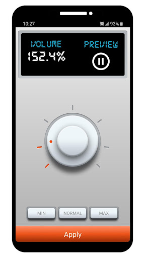 Screenshot of MP3 Music Amplifier & Booster