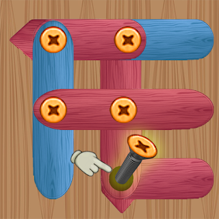 Nuts & Bolts Screw Puzzle Wood apk