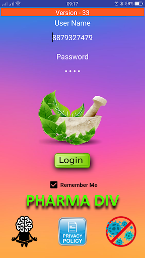 Android application PHARMA GAME CHANGER screenshort