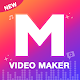M Status Maker: Video Editor, Video Maker Music Baixe no Windows