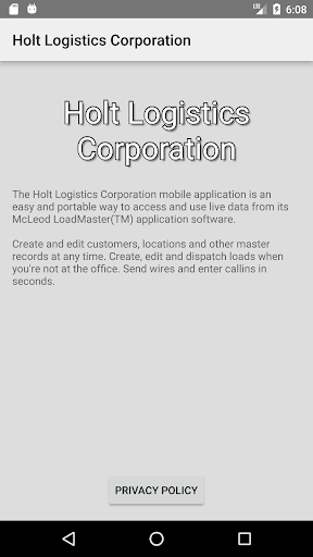 Holt Logistics Corporation