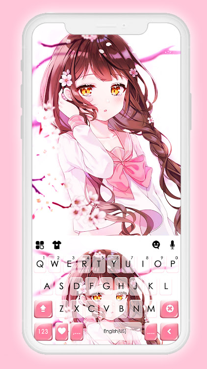 Anime Girl Sakura Keyboard - 7.3.0_0420 - (Android)