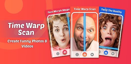 Android application Time Warp Scanner-Face Scanner screenshort