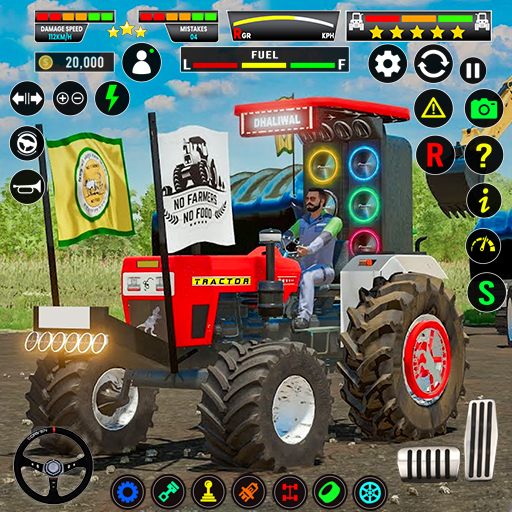Indian Tractor Game 3d Tractor 1.1 Icon