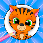 Animal coloring books for kids Apk