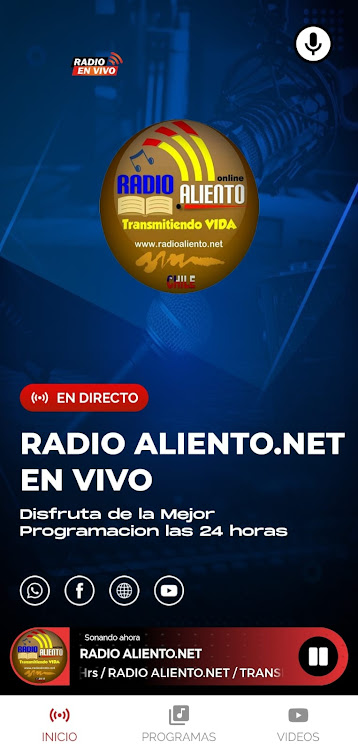 RADIO ALIENTO.NET - 1 - (Android)