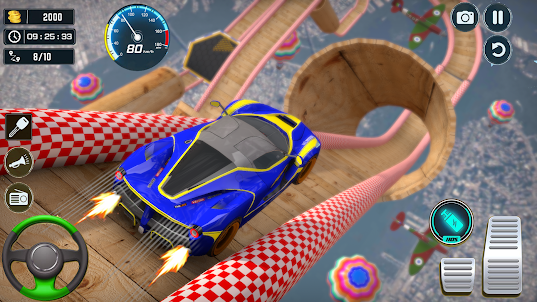 Mega Ramp Game: GT Car Stunts
