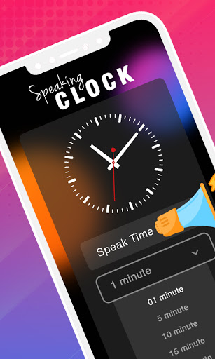 Android application Speaking Clock Live Wallpaper screenshort