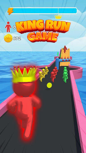 Android application King Run: 3D Color Runner Game screenshort