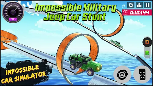 Army Jeep: くるま ゲーム カートライダー の車の