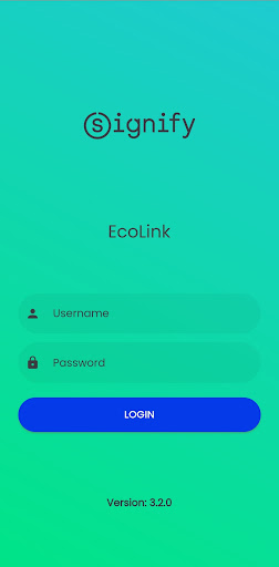 Android application EcoLink screenshort