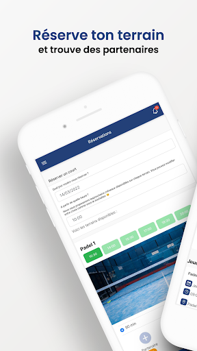Android application Tennis Club Biterrois screenshort