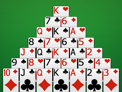 [10000ダウンロード済み√] how to play solitaire pyramid 379265-How to play pyramid solitaire with cards