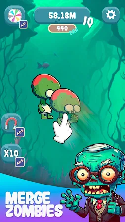 Game screenshot Zombie Merge Evolution Clicker hack