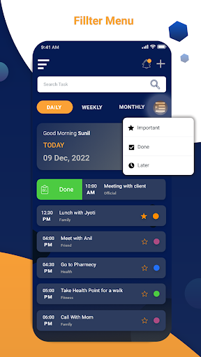 Task Management Screen 3