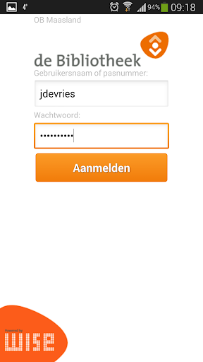 Bibliotheek Wise Screen 2