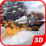Snow Dog 3D Sledding icon
