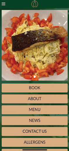 Android application Churchills Wine Bar screenshort