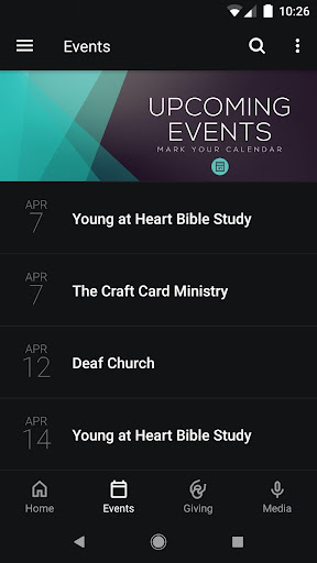 Higher Ground Baptist Church Screen 2