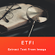 ETFI: - Extract Text  From Image