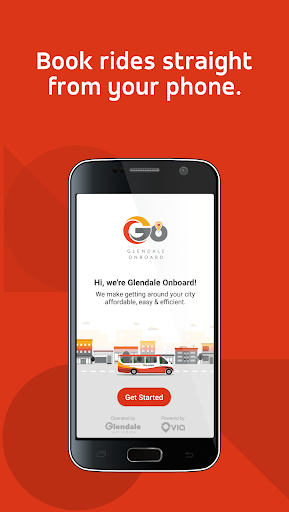 Android application Glendale Onboard screenshort