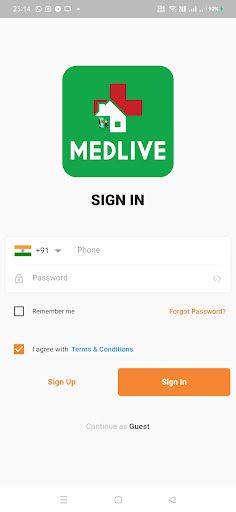 Medlive Screen 3