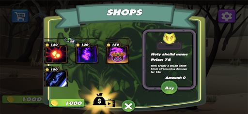 Android application Angry Plants Game screenshort