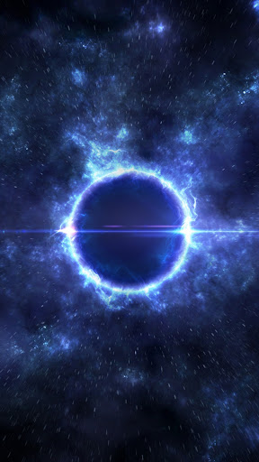 Android application Black Hole Wallpapers screenshort