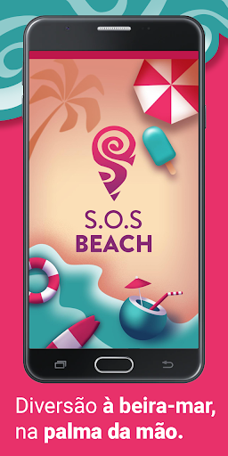 Android application SOS Beach screenshort