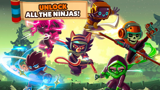 Ninja Dash Run v1.7.8 MOD APK (Unlimited Money and Gems) Gallery 2