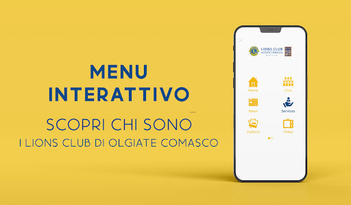 Android application Lions Club Olgiate Comasco screenshort