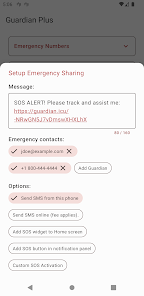 Screenshot 4 Guardian - Personal Safety android