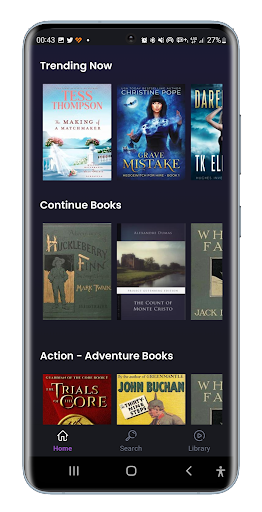 BookFlix - E-Book & Audio Book Screen 2