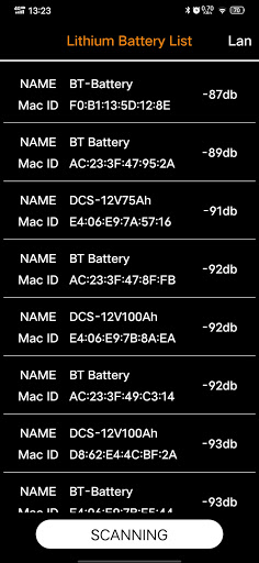 Vista previa de la aplicación