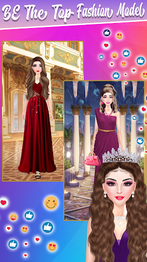 Android application Fashion Game Dress up Girls screenshort