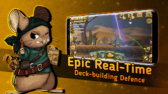 Game screenshot Ratropolis : CARD DEFENSE GAME hack