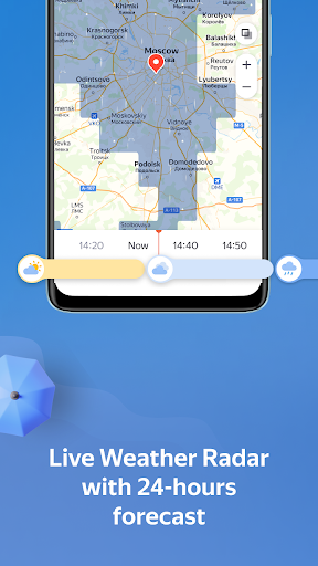 Yandex Weather & Rain Radar - Weather - apps