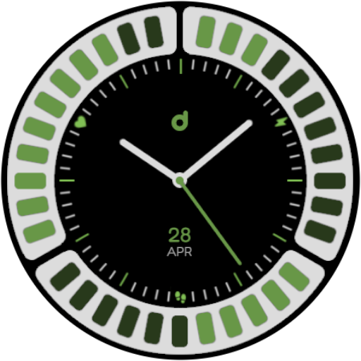 DS A003 - Analog watch face Logo