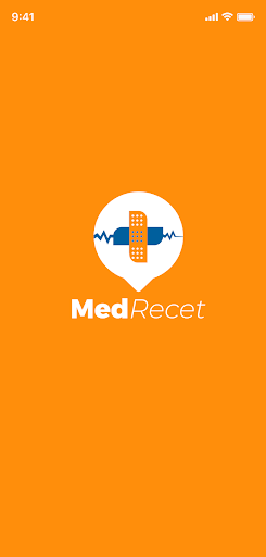Android application MedRecet screenshort