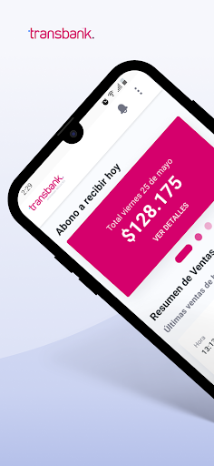 Android application Transbank - Tu negocio seguro screenshort