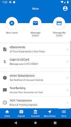Lake Huron Credit Union Screen 3