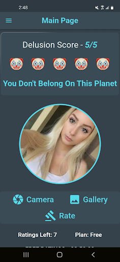 Female Delusion Test Screen 3