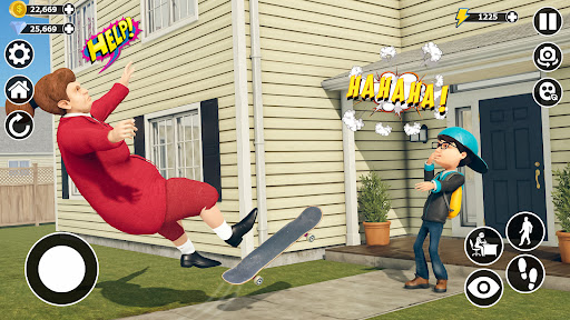 Scary Evil Mad Teacher 3d Game androidhappy screenshots 2