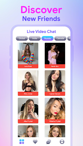 Mindo Random Video Chat Screen 3