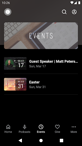 Unified City Church Screen 3
