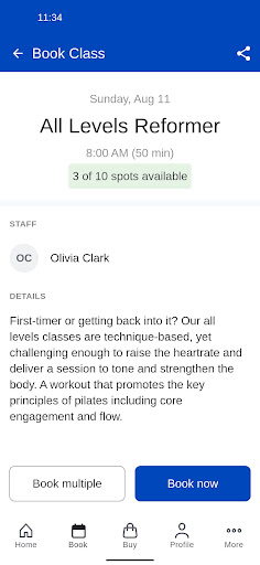 NU FITNESS Screen 3
